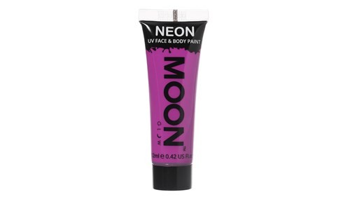 Neon UV schmink Intens Paars - 12 ml