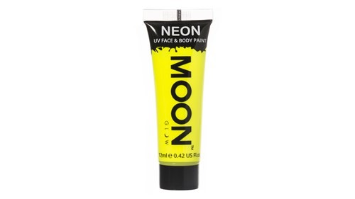 Neon UV schmink Intens Geel - 12 ml