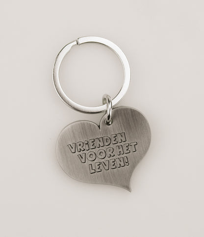 Hart sleutelhanger Vrienden