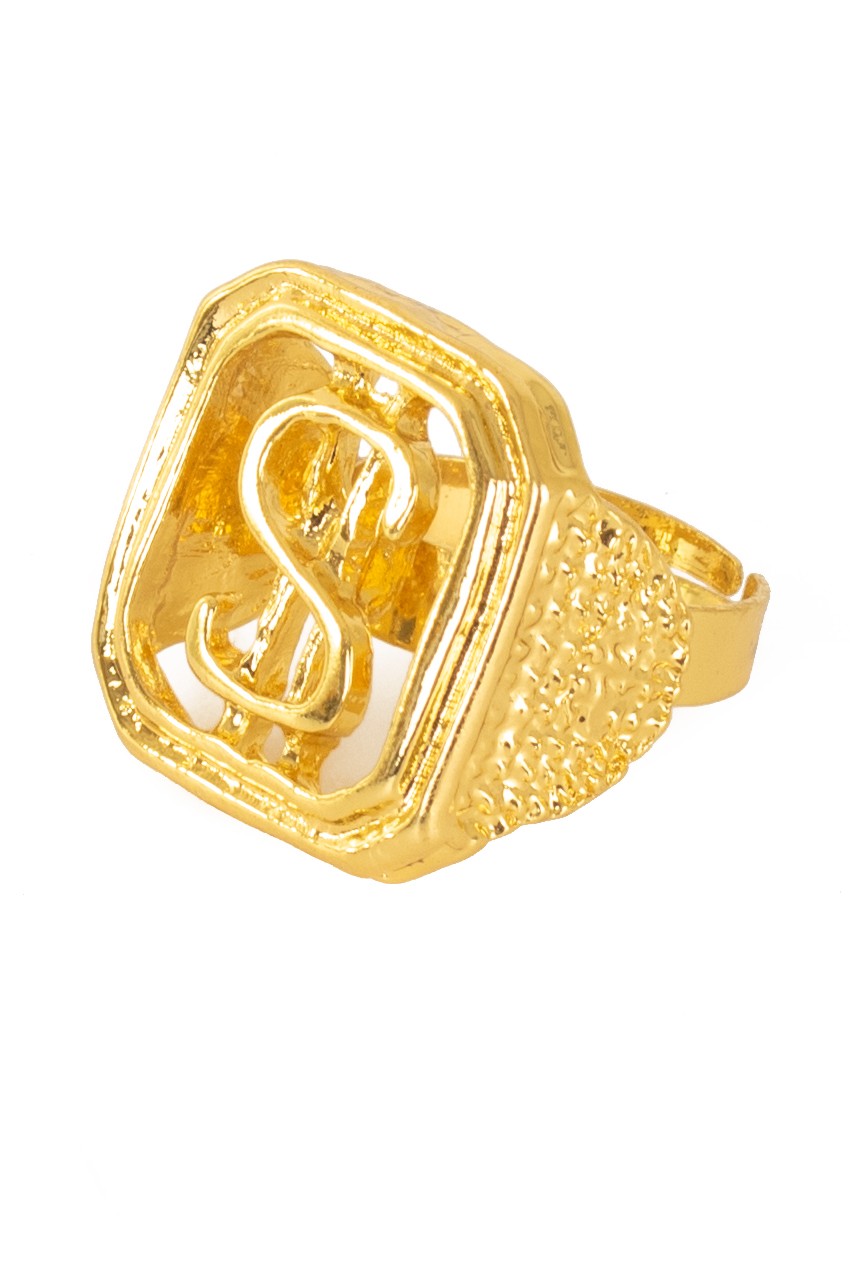 Dollar Ring Goud