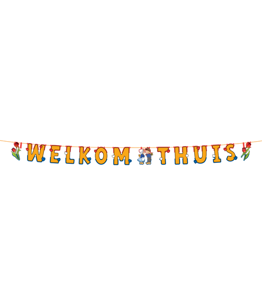 Letterslinger Welkom Thuis Tulpen