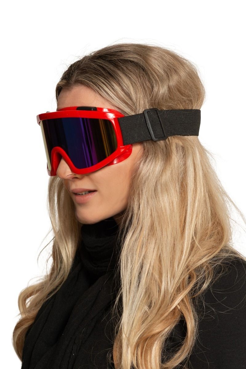 Ski Bril Rood