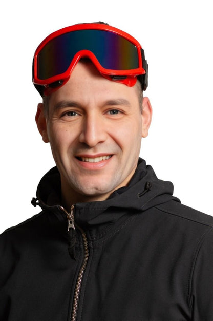 Ski Bril Rood