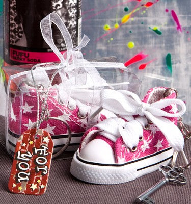 Sleutelhanger Sneaker Roze