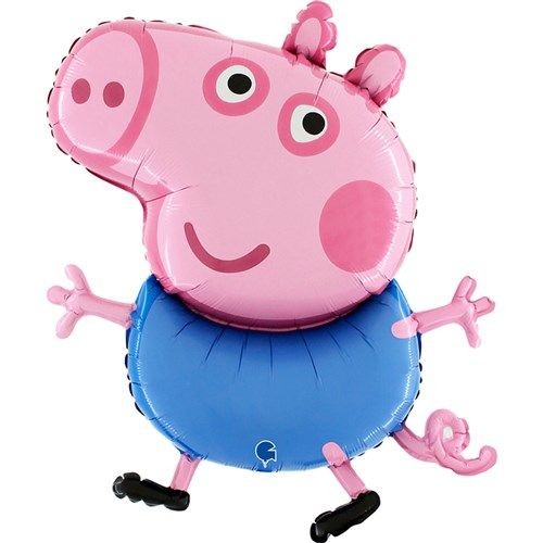 Folieballon George uit Peppa Pig