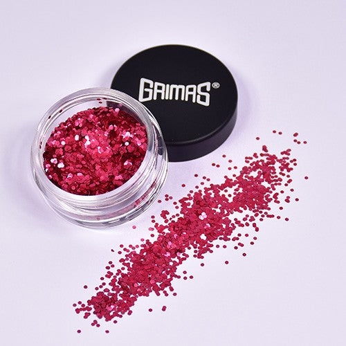 Grimas Cosmetic glitter Bio grof Rood