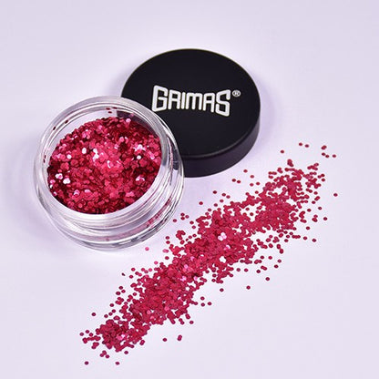 Grimas Cosmetic glitter Bio grof Rood