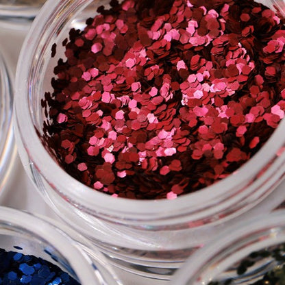 Grimas Cosmetic glitter Bio grof Rood