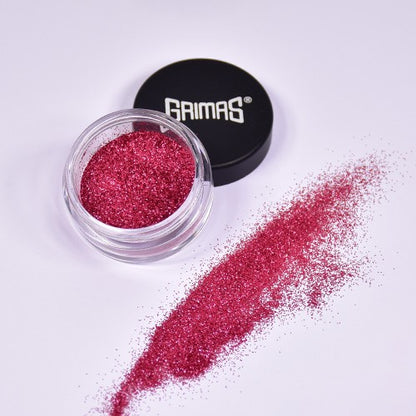 Grimas Cosmetic glitter Bio fijn Rood