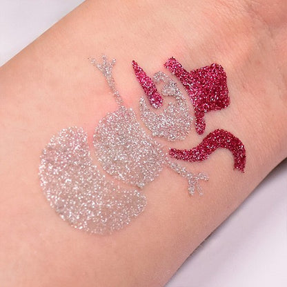 Grimas Cosmetic glitter Bio fijn Rood