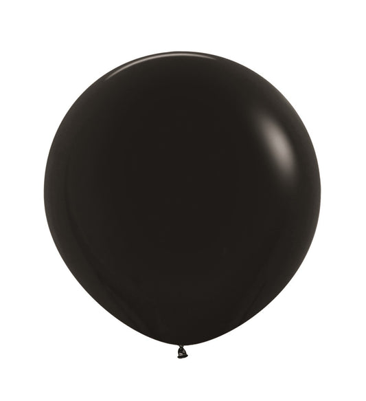 Ballon Fashion Black 61cm