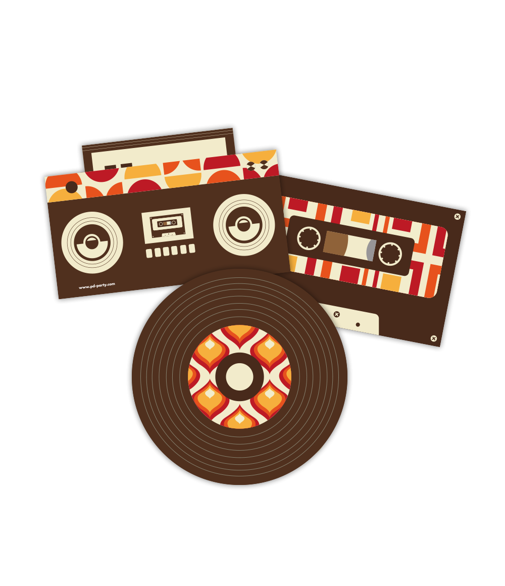 Decoratie Schilden 70s