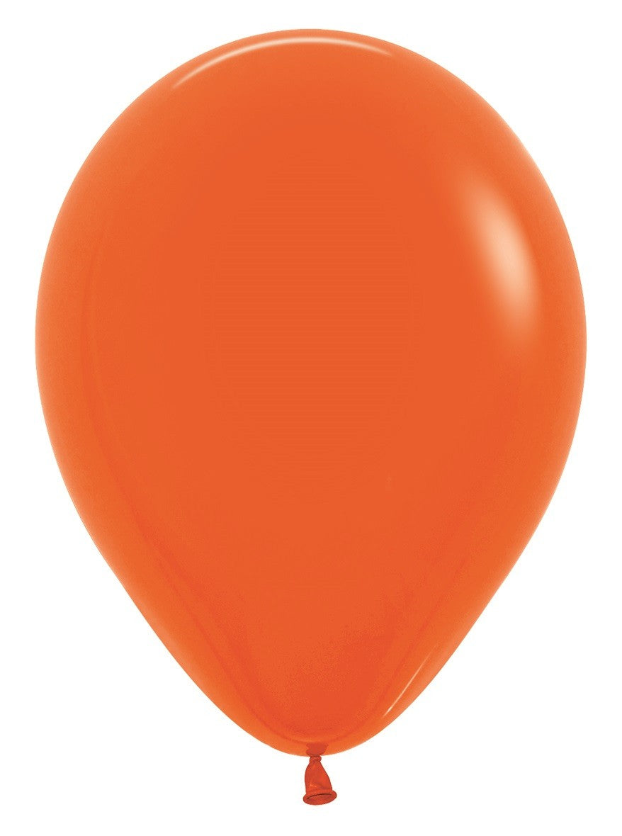 Ballon Fashion Orange 12cm