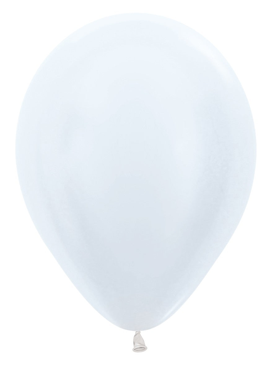 Ballon Pearl white 12cm