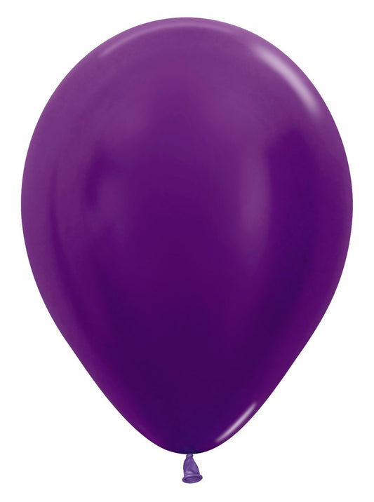Ballon Metallic Violet 12cm