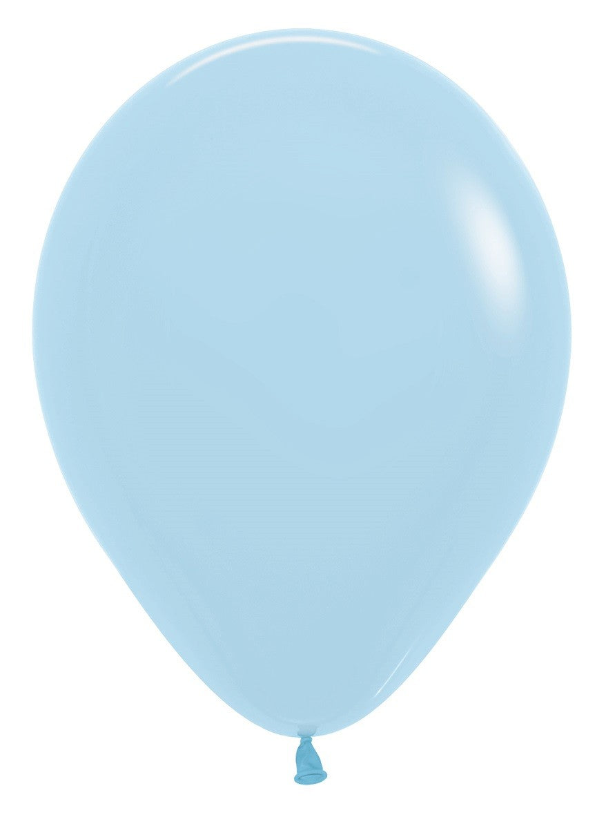 Ballon Matte Blue 12cm