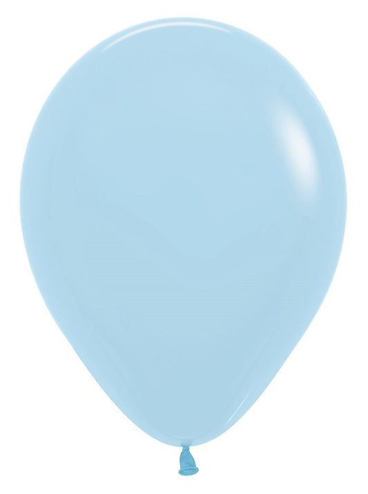 Ballon Matte Blue 12cm