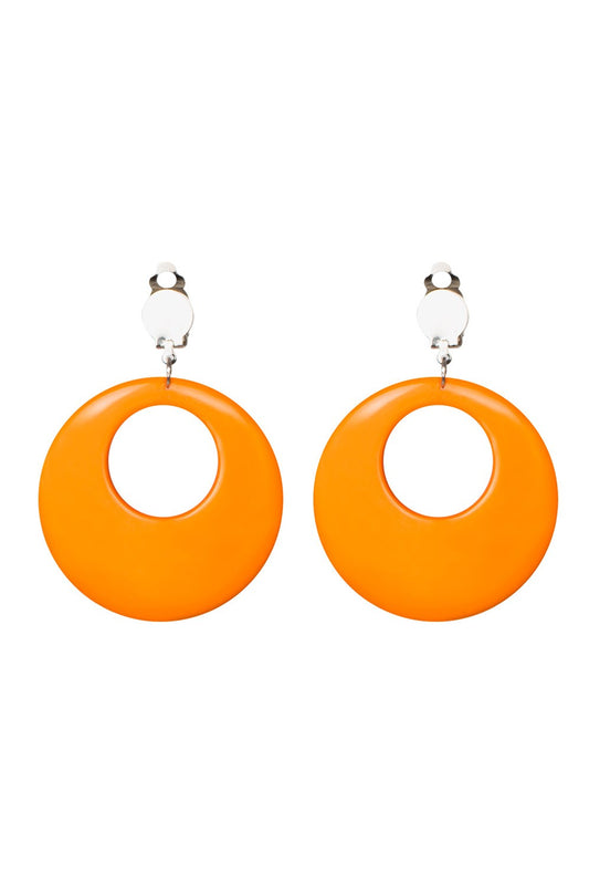 Oorbellen Neon Oranje