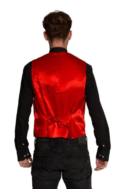 Gilet met Strik rood