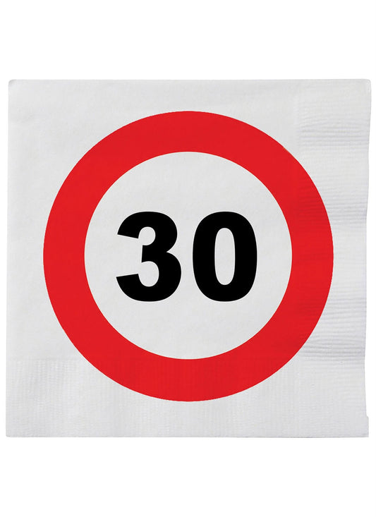 Servetten 30 jaar