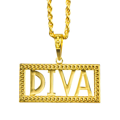 Ketting met hanger Diva