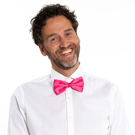 Vlinderstrik Roze