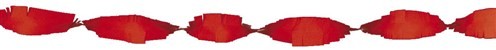 Slinger Crepe Rood 24 meter