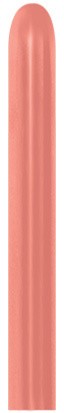 Modelleerballon Metallic Rose Goud