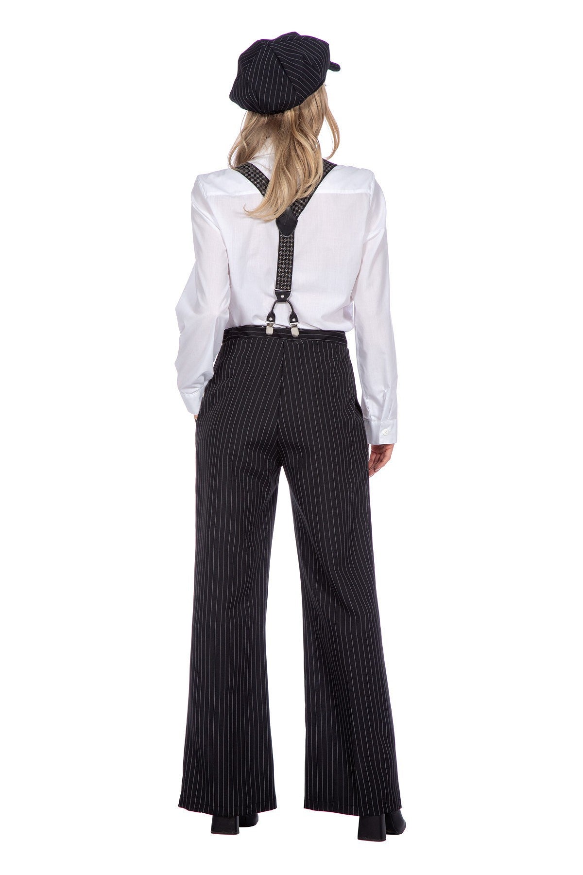 Krijtstreep Broek met Pet maat 52