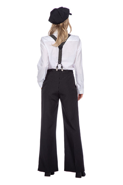 Krijtstreep Broek met Pet maat 52