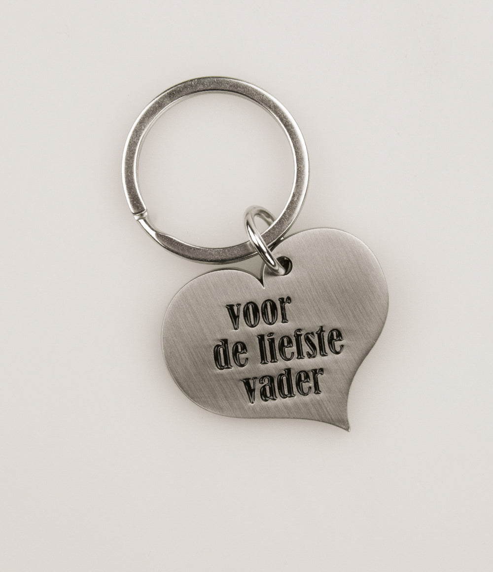 Hart sleutelhanger Vader