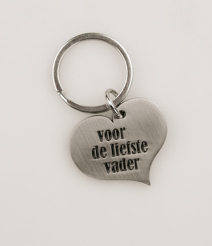 Hart sleutelhanger Vader