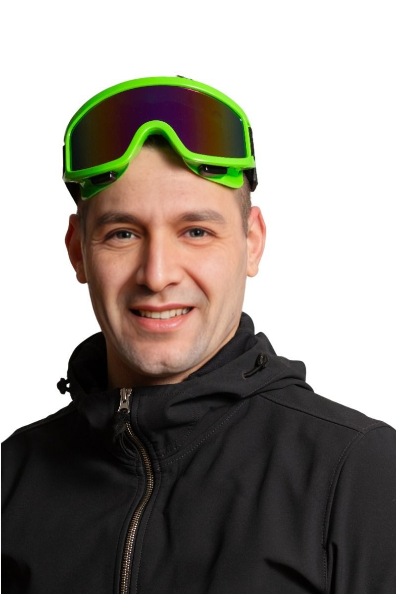 Ski Bril Groen
