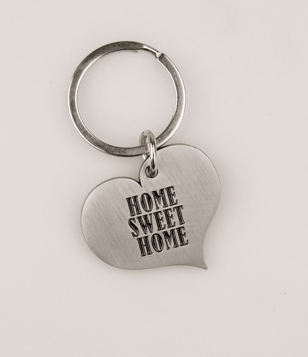 Hart sleutelhanger Home Sweet Home