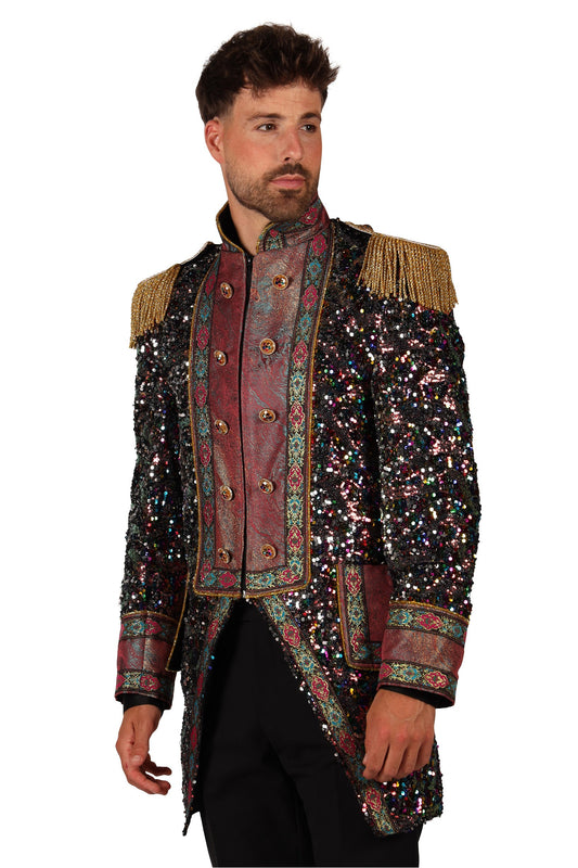 Heren Jas Sequin Party