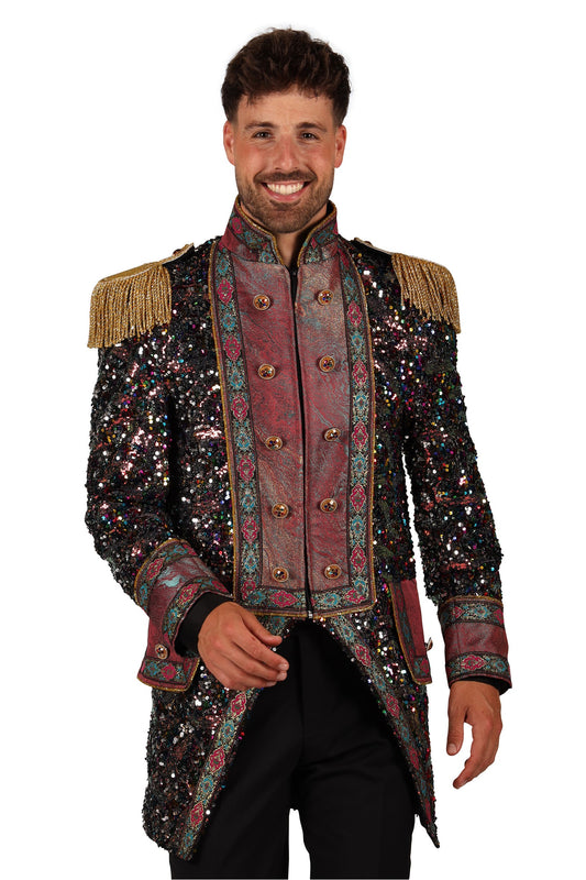 Heren Jas Sequin Party