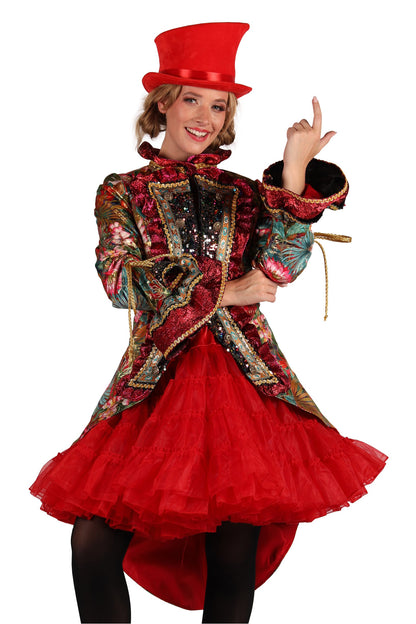 Dames Jas Carnevale Fiësta Flowers