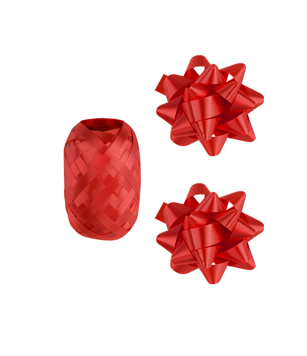 Inpak Decoratieset Rood