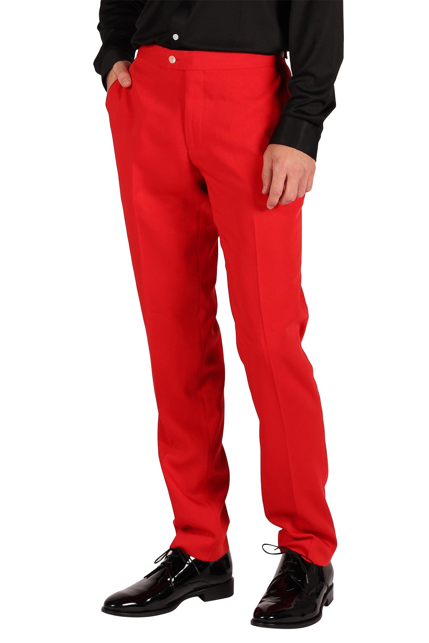 Heren broek Classic Style Rood