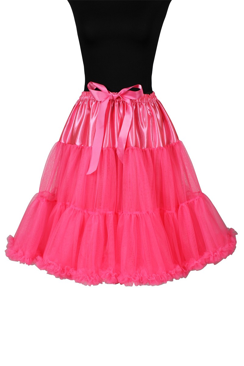Petticoat Showgirl Neon Roze