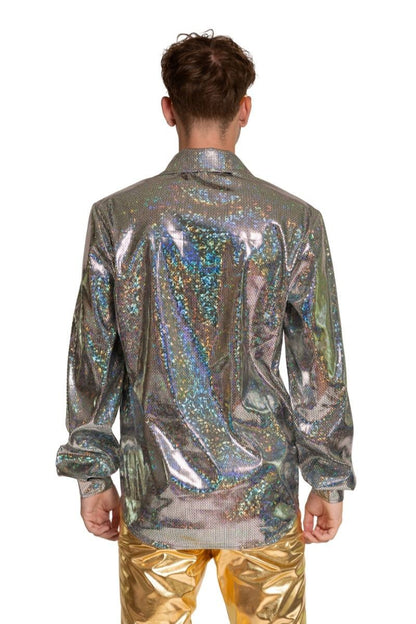 Disco Shirt zilver