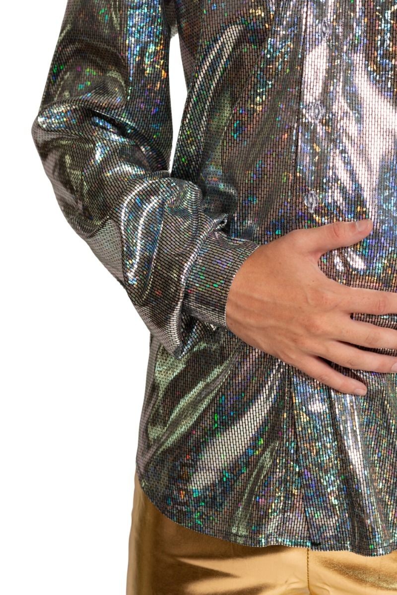 Disco Shirt zilver