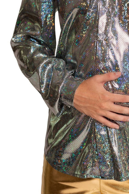 Disco Shirt zilver
