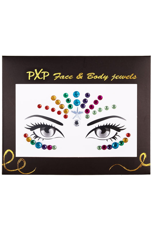 Face Jewels Rainbow Dream
