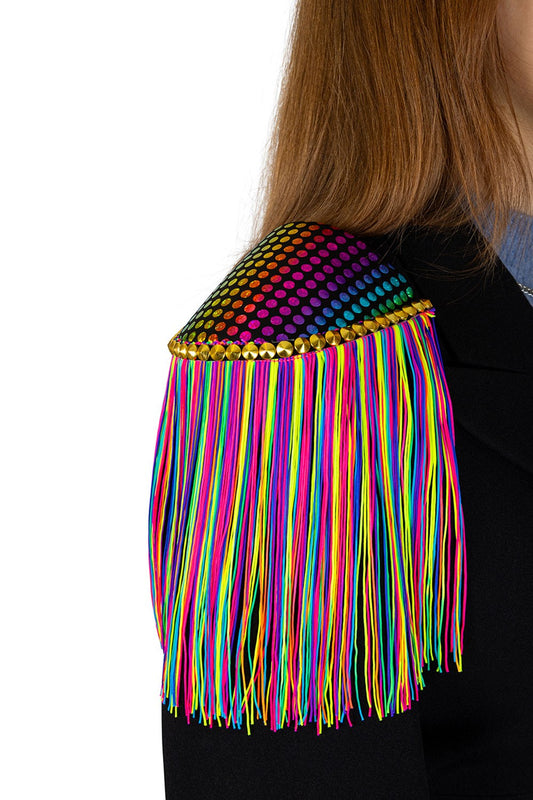 Epaulette Shiny Dots Neon