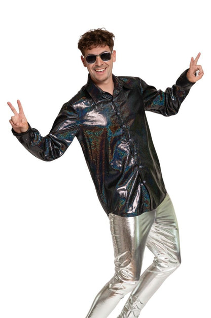 Disco Shirt zwart