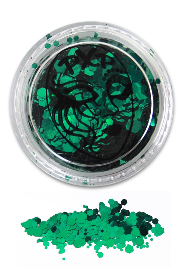 PXP glitter Grass Green