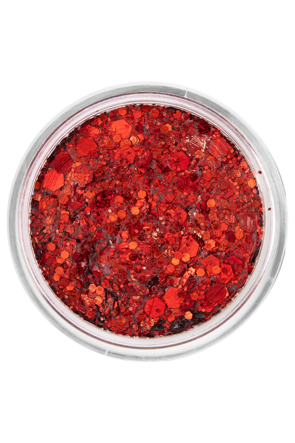 PXP Chunky glitter creme Coral Red