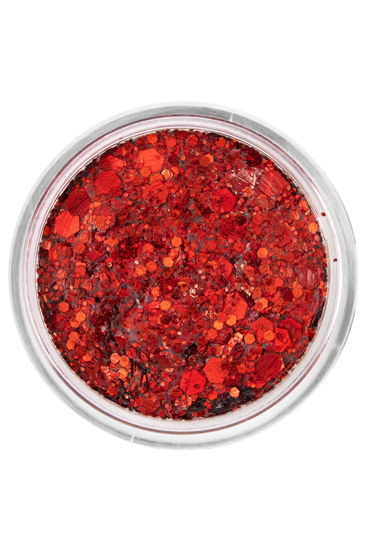 PXP Chunky glitter creme Coral Red
