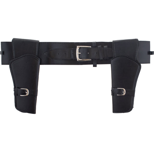 Holster Dubbel met riem voor Revolvers